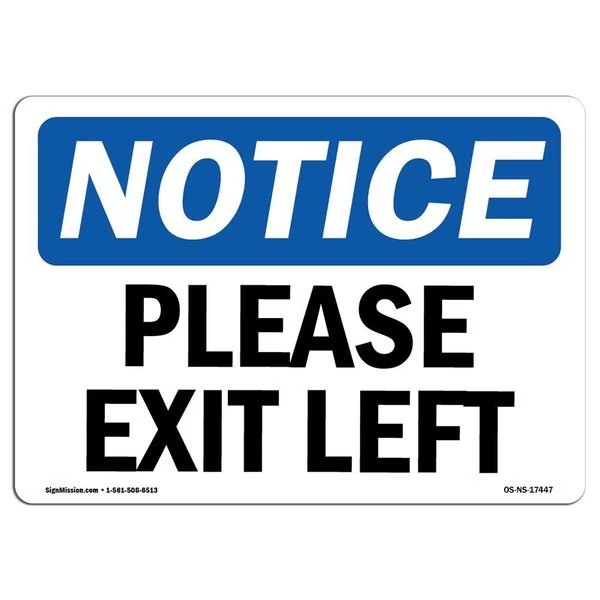 Safety Sign, OSHA Notice, 7